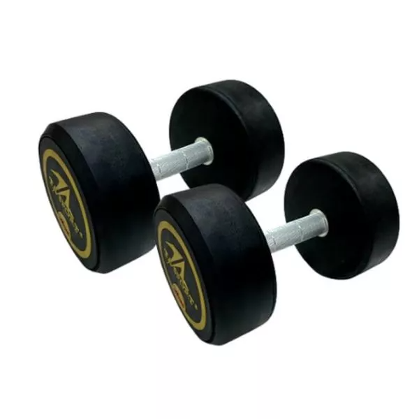 Ta Sport Dumbell 15kg Rubber Covered 1515r Black