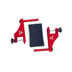 Aluminium red net post and net set from TA Sports for Table Tennis XP 3331