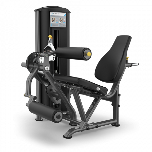 TRUE LEG EXTENSION LEG CURL MACHINE  CHARCOAL FS50R