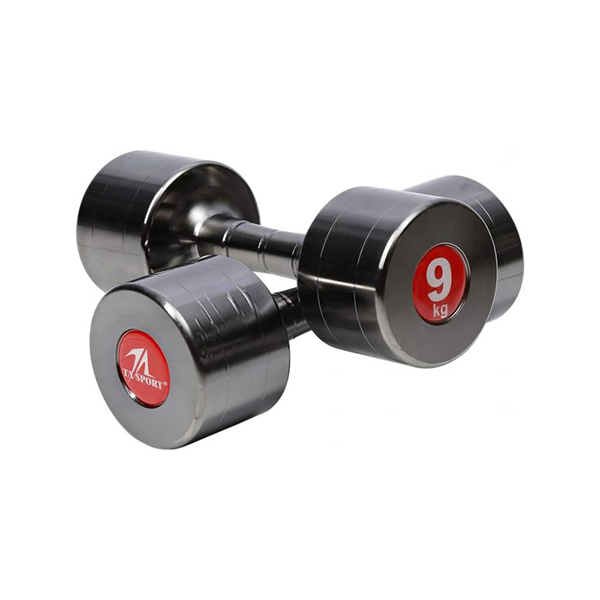 Fixed Chrome Dumbbell Hd1701 9Kg