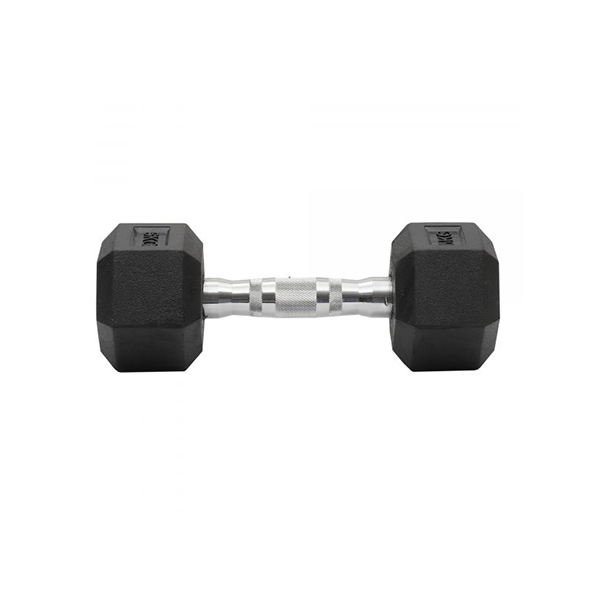 Chrome Dumbbell In Foam W/Carry Handle 4Kg