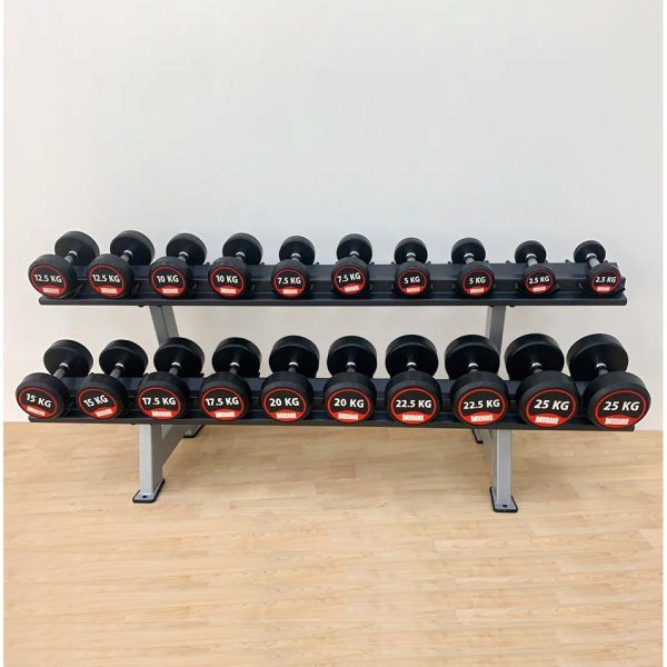 Round Dumbbell 2.5Kg to 70Kg Pair without rack