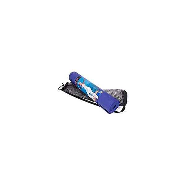Mesuca Yoga Mat 6Mm With Net Package As51818 Blue (Brand : Mesuca)
