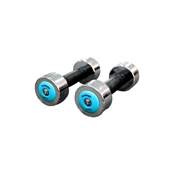 Chromed Dumbbell 8Kg Anti - Slip Handles Ir92017 (Brand : Ta Sports)