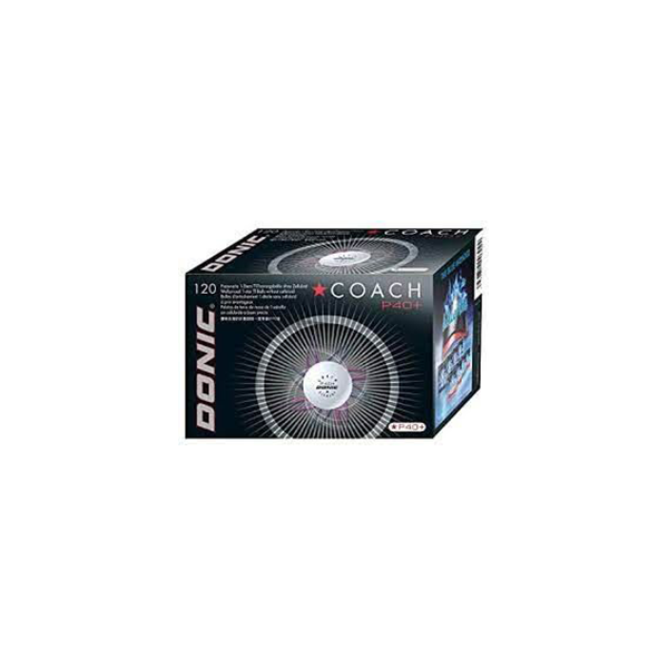 Donic Coach Tt Ball 120 Pcs/Box 550261 White