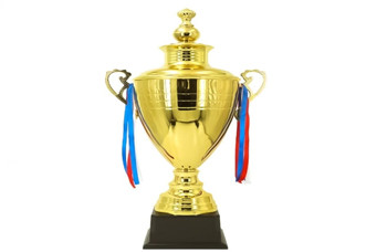 TROPHIES GOLD H 65CM 15-8C