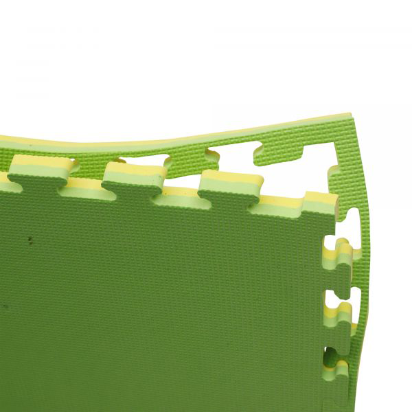 Teakwondo Mat 1M*1M*2Cm Yellow/Light Green Gql - 01 - 2