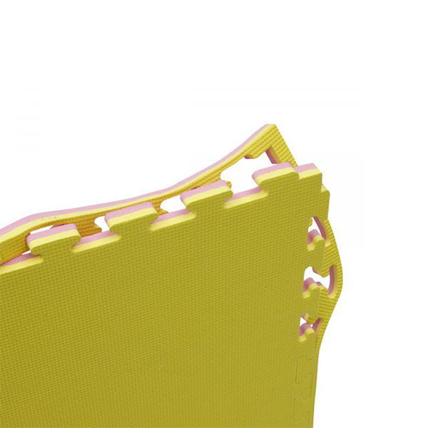 Teakwondo Mat 1M*1M*2Cm Yellow/Pink Gql - 01 - 3