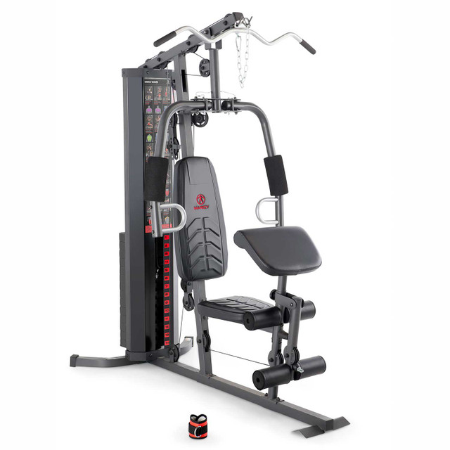 MARCY HOME GYM MWM1005 150LB WEIGHT STACK