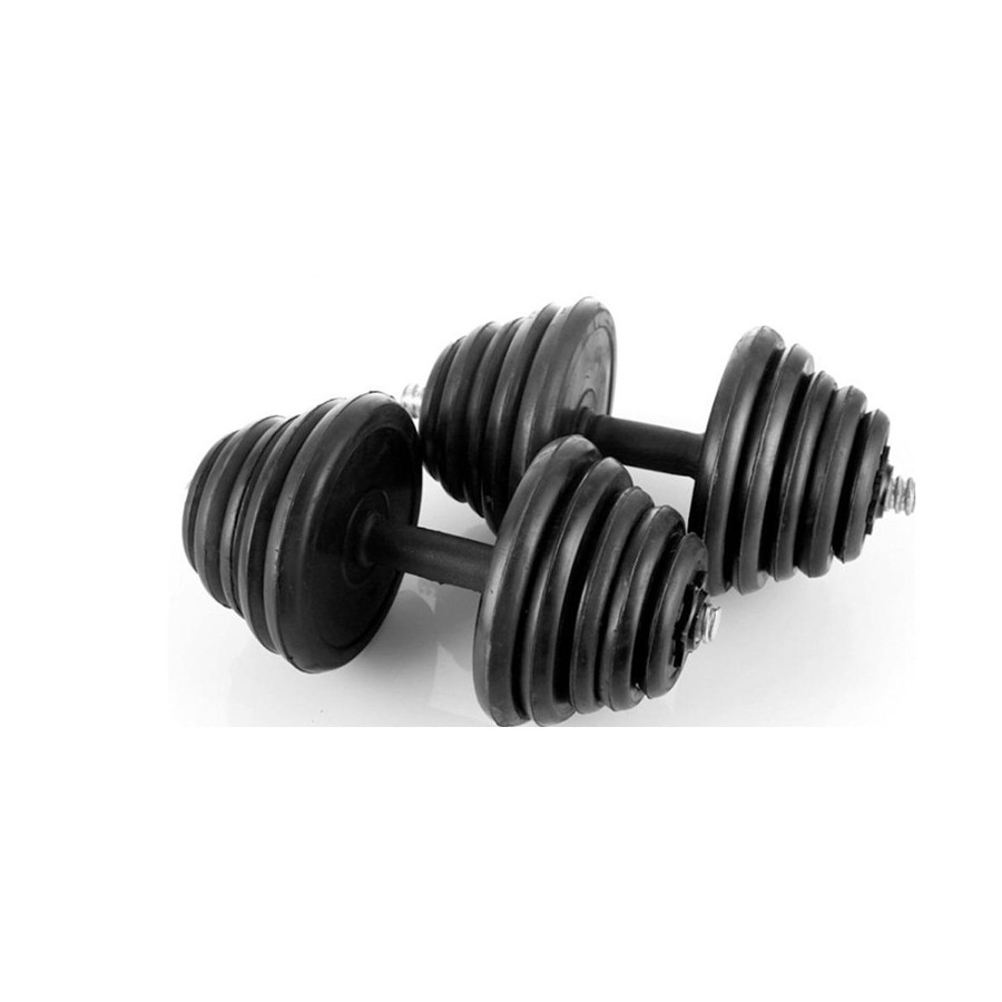Rubber Dumbbells 40 Kgs Set AV-1101-20Kg