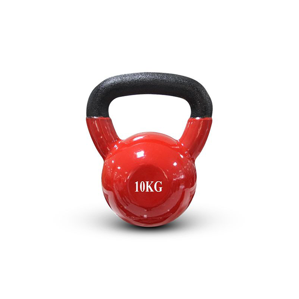 Vinyl Kettlebell 10Kg Comfort Grip Wide Handle Zkb5 (Brand : Ta Sport)