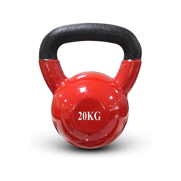 Vinyl Kettlebell Blk/Red 20Kg Zkb5