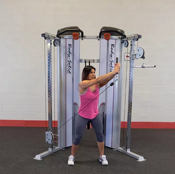 Pc2-Functional Trainer W/310 Lb Weight Stack S2Ft/3