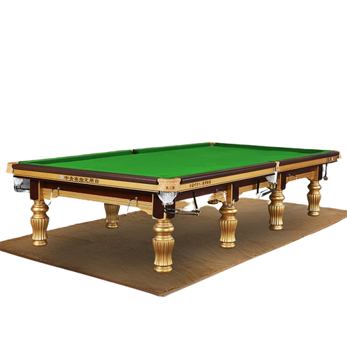 Xingjui Professional Snooker Table 12 Ft Steel Cushion/Gold