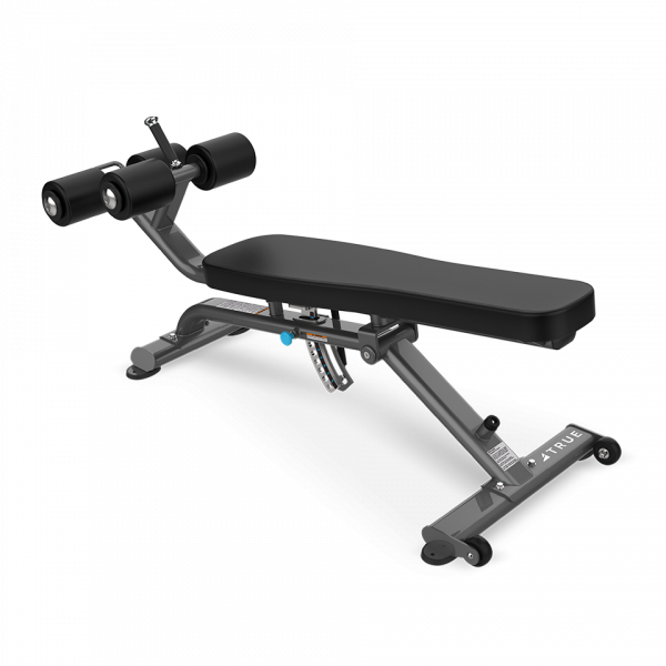 TRUE ABDOMINAL DECLINE BENCH CHARCOAL XFW5300