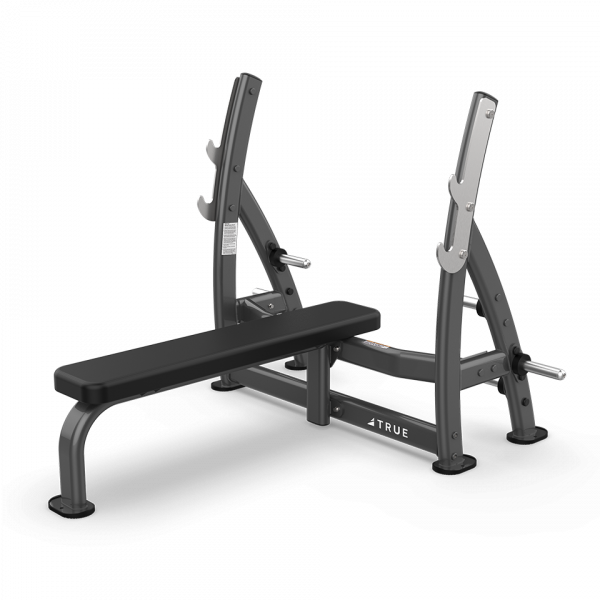 TRUE SUPINE BENCH PRESS W PLATE HOLDER CHARCOAL XFW7100