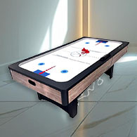 Air hockey table 7.5 ft arcade style design high airflow and digital scoring