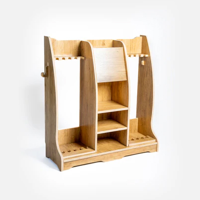 Wooden Cue sticks Holder Floor Stand