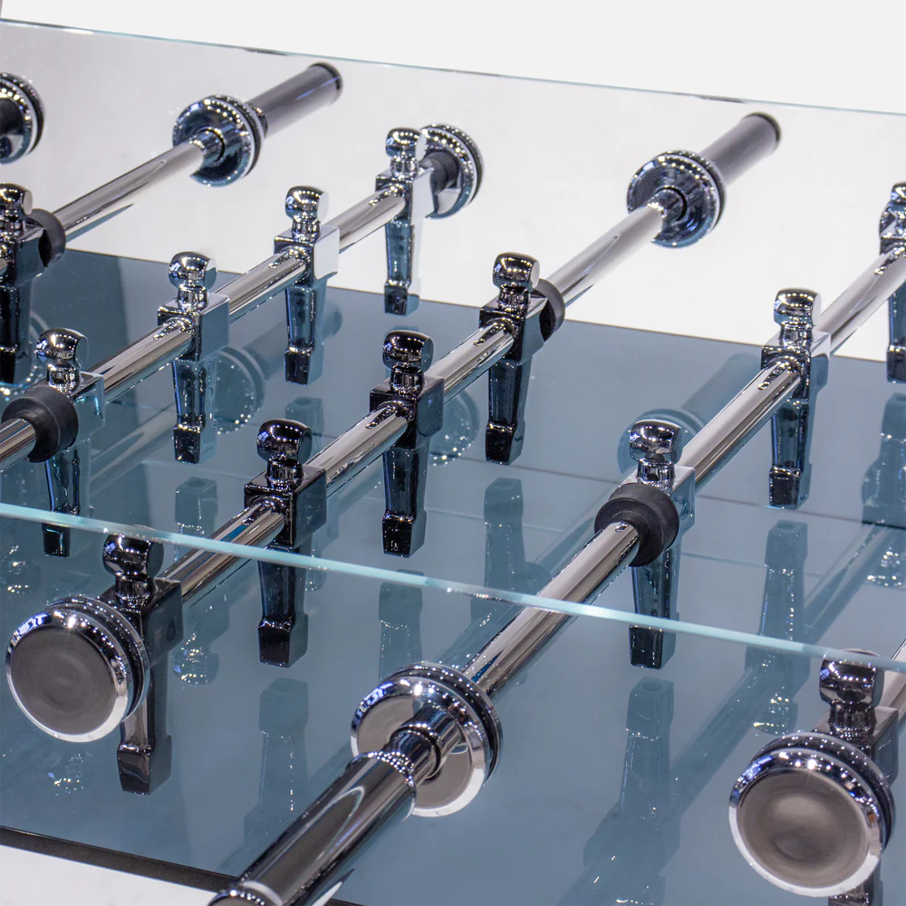 Glass Foosball Table