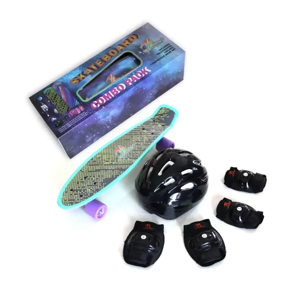 SKATE BOARD COMBO SET 22.5x6 JNJ-CP225G (GREEN)