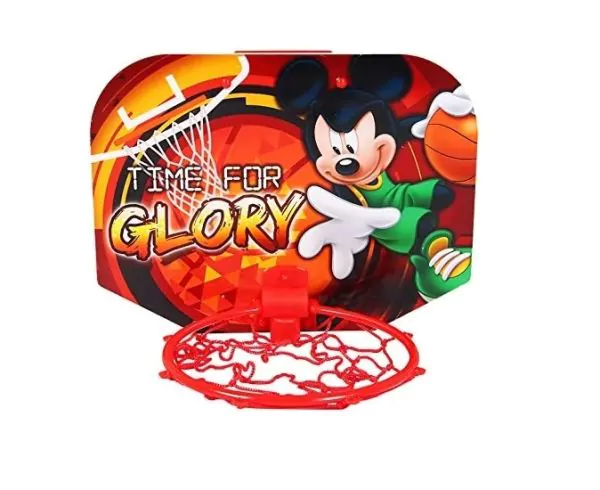 Mickey Basketball Stand Set Red D66064-A