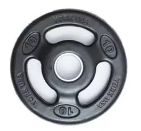 York Weight Plate Rubber Iso - Grip 29022