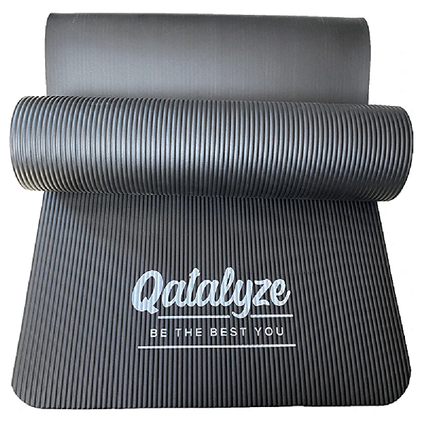 Ta Sports Nbr Yoga Mat Ymnbr1901 Dark Grey Ta 190 X 100 X 1 Cm