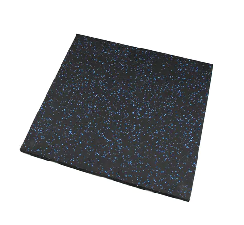 EPDM Limination Rubber Tile 20MM X 500MM X 500MM BLK/ BLU
