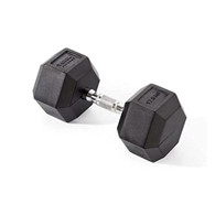 York Round Rubber Dumbbell 17.5Kg Dzlg11