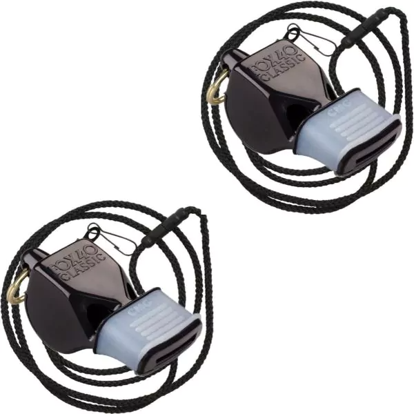 Whistle Fox 40 Classic Cmg Safety 9603-0008 Black