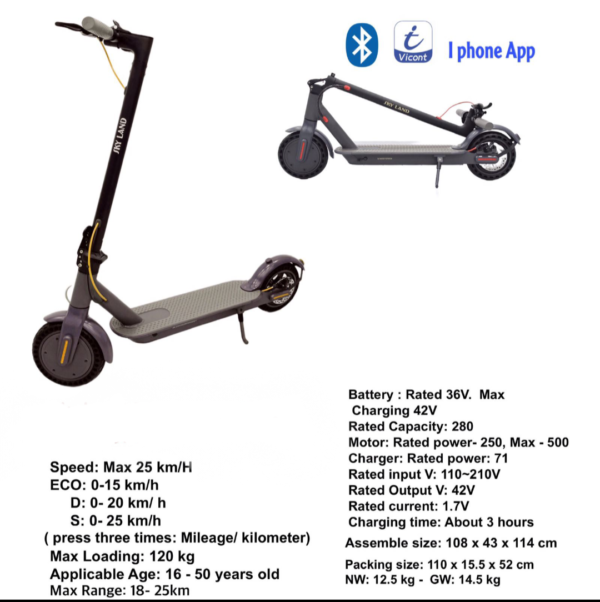 Electric Scooter Em 1603-B