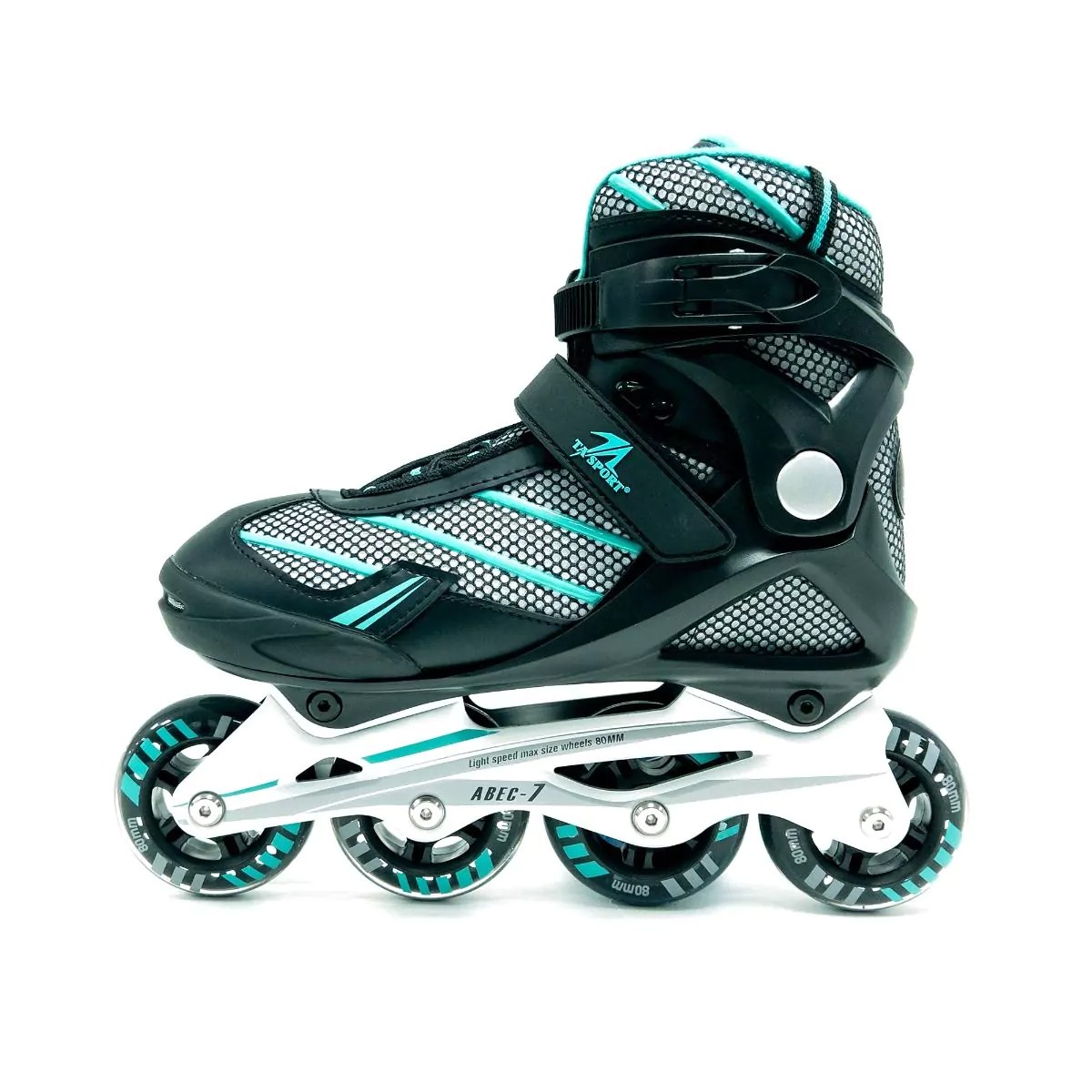 TA SPORT INLINE SKATES FOR ADULTS - BLACK/GREEN