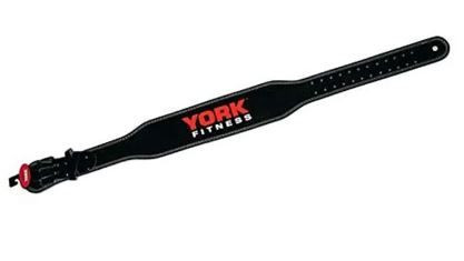York Fitness 4 Leather Padded Belt 60216 - S