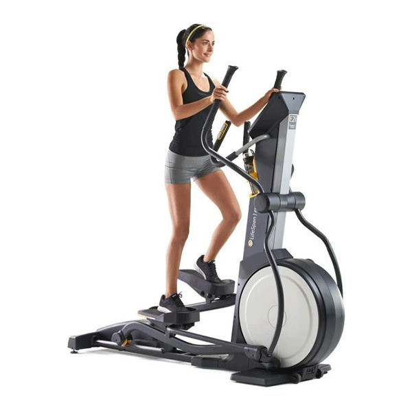 Elliptical Bike E2I+ W/Incline & Chest Belt 220 V F/W15.5Kg (Brand : Strength Master)