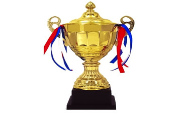 TROPHIES GOLD H 36CM X3A