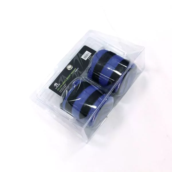 Nylon Ankle/Wrist Weight Blue 4Kg/Pr Ir97812