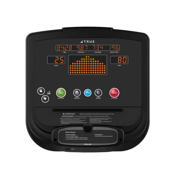 TRUE UPRIGHT BIKE-COMMERCIAL-400  W CONSOLE LED UC400-19 @FS