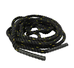 Battle Rope With Yellow Line Srp002 38Mmx15Mtr