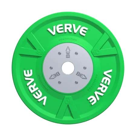 VERVE 10kg Calibrated Competition Bumper Plates