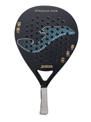 Joma Paddle Racket Stadium Pwr Black Turquoise