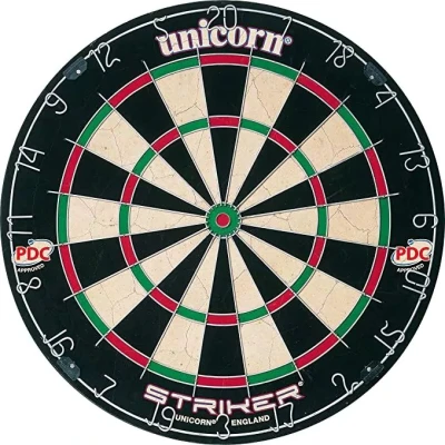 UNICORN DARTBOARD STRIKER 79383 PDC ENDORSED @ FS