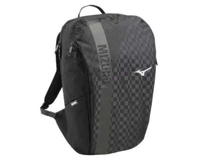 Mizuno Backpack 22 Ichimatsu Black 33Gd100399