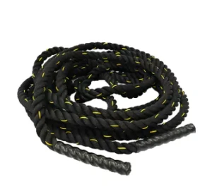 Battle Rope With Yellow Line Srp002 38Mmx15Mtr