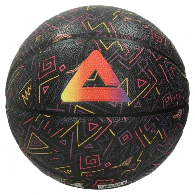 PEAK PU BASEKETBALL Q1242120 BLACK SIZE #7