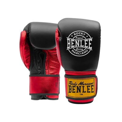 Benlee Lea. Boxing Gloves 12 Oz Fighter Black/Red