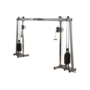 Body Solid Gdcc250 Cable Cross With 2 150lb Stack 1