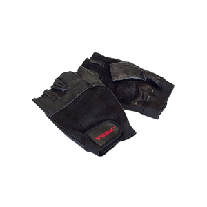 Leather Weight Lifting Gloves L (brand York Fitness)
