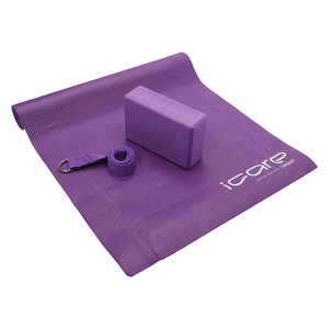 I Care Yoga Set Mat + Brick + Strap Jic025 2