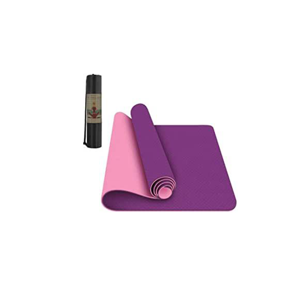 Mesuca Tpe Yoga Mat Rectangle Shaped Mbd21285 Purple