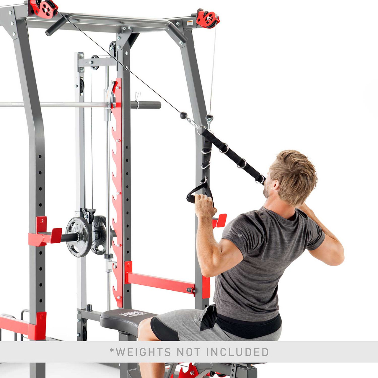 Marcy Pro Smith Cage Home Gym Training System Sm 4903 Cable Attachment 14496
